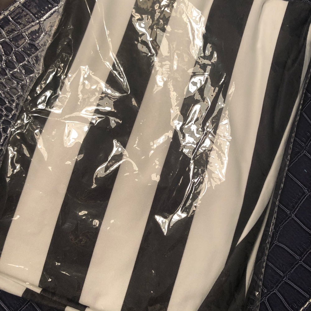 Fashion nova high waist black white leggings Small - Picture 5 of 5